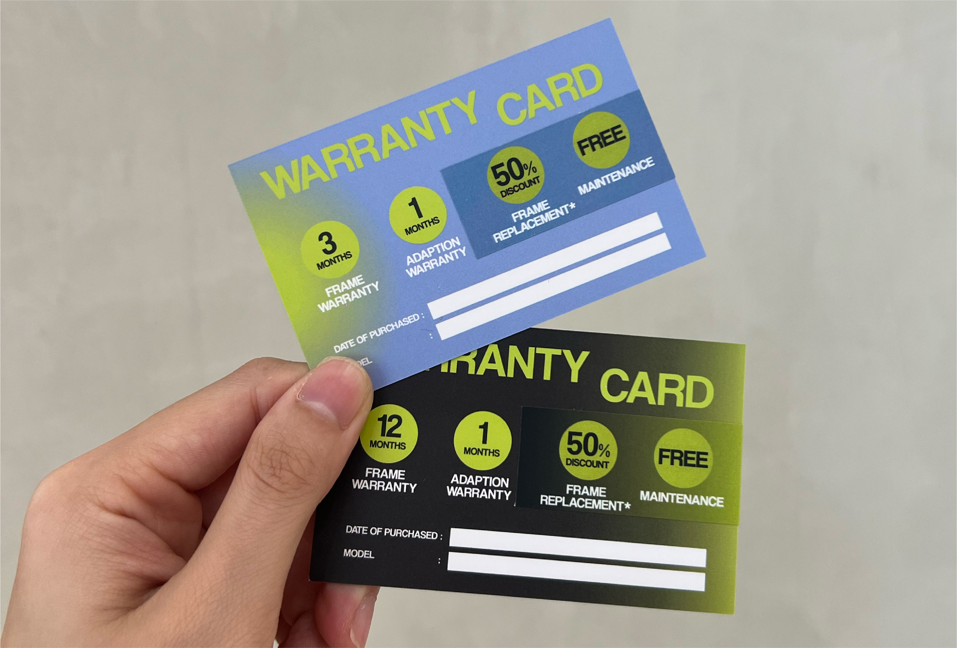 1 year warranty